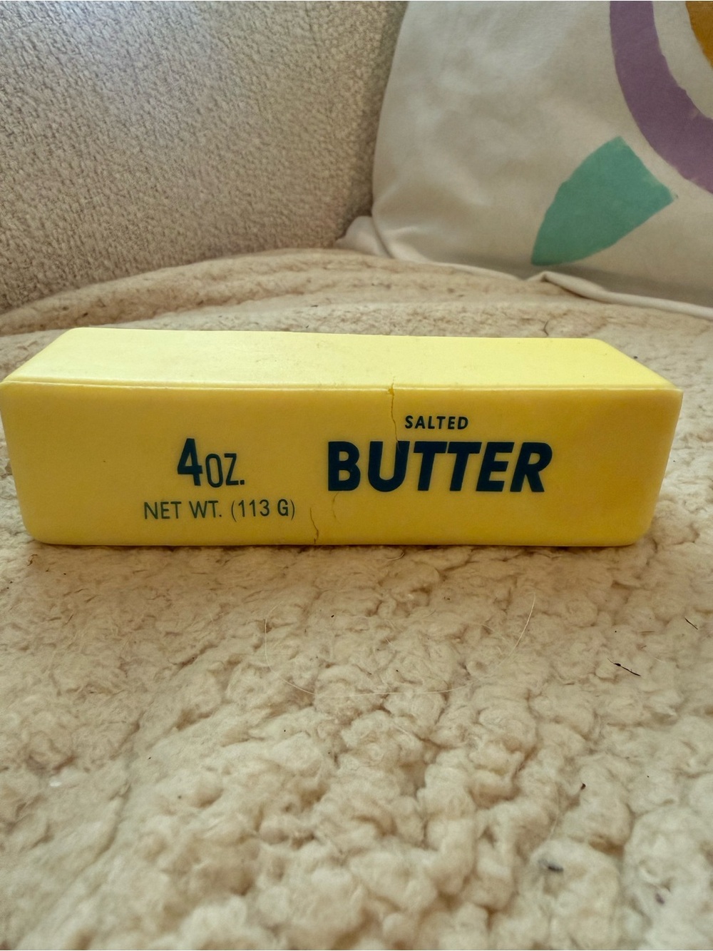 Squishy squeeze butter has cracks